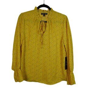 Modest Womens Top Size M Boho Cottagecore Fairy Blouse NWT